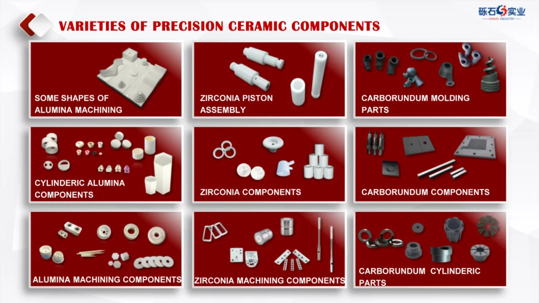 High Purity Silicon Carbide Ceramic Round Grain Parts