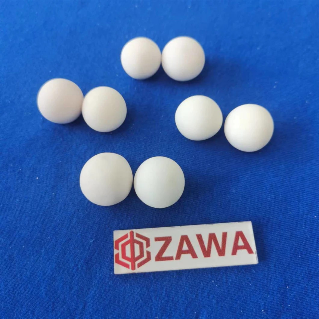 Low Water Absorption Alumina Packing Ball High Pressure Resistance