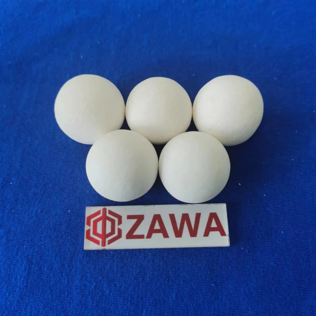 Low Water Absorption Alumina Packing Ball High Pressure Resistance