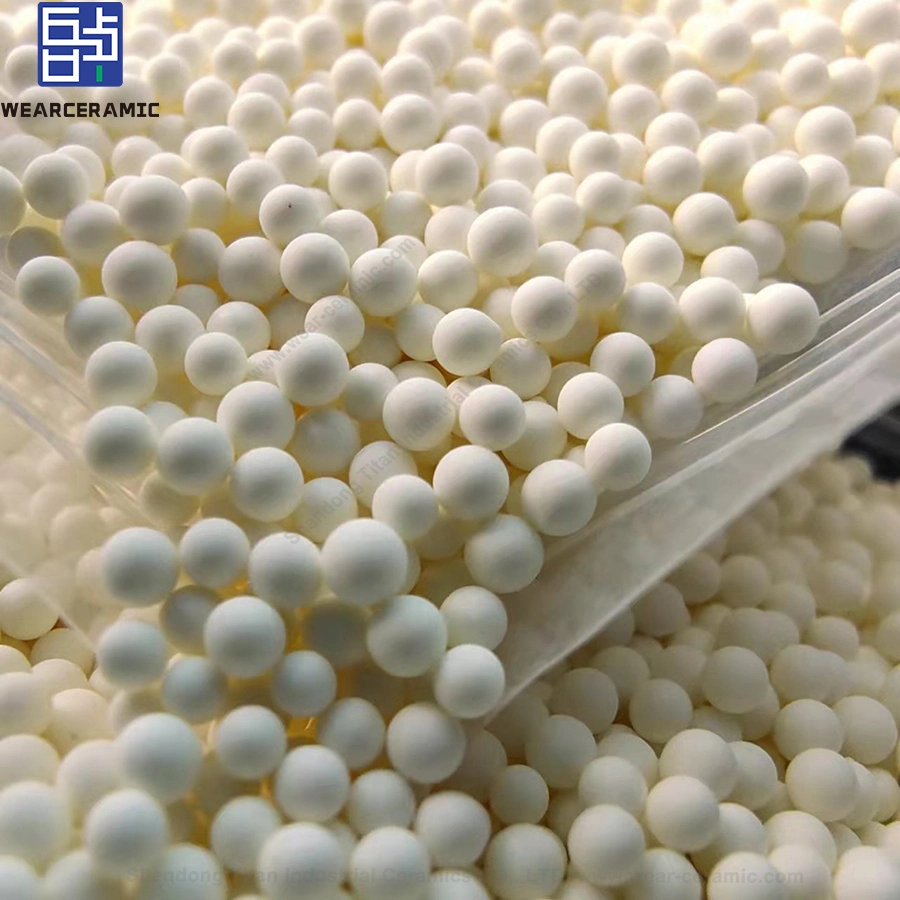 High Density Zirconium Silicate Beads Ceramic Grinding Balls Density&gt;4.1 Grinding Media