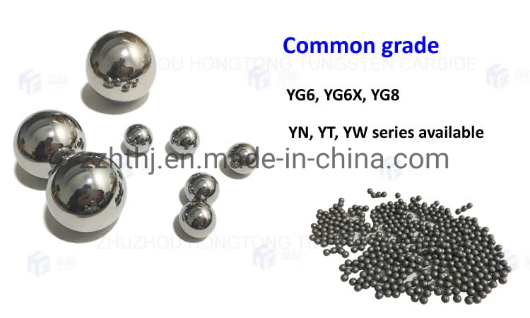 Tungsten Carbide Alloy Oil Valve Ball Stellite Ball Ceramic for Sucker Rod Pump