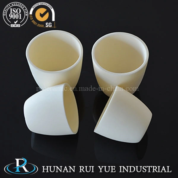 High Temperature Insulated Big Size Ceramic Corundum Sagger Alumina Boat Crucible